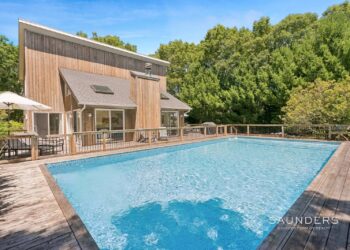 Stunning Sagaponack With Heated Pool And Room For Tennis