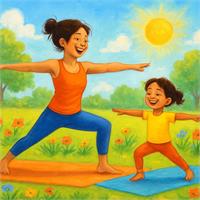Mindful Moments: Yoga for Moms & Kids