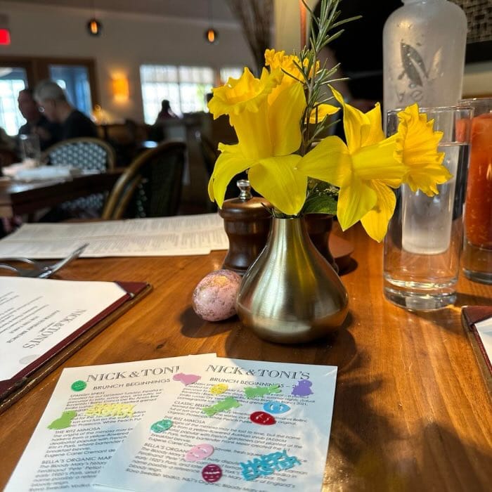 Easter Brunch at Nick & Toni’s
