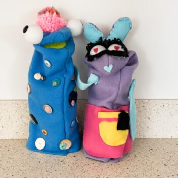 Art Social: Therapy Sock Puppets