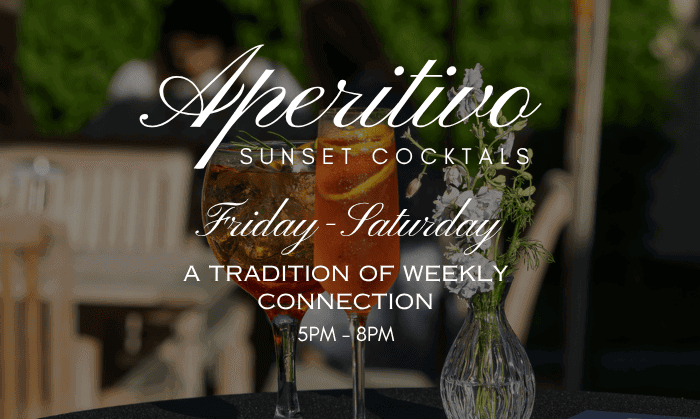 Aperitivo Sunset Cocktails