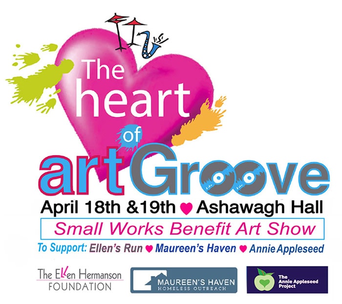 SMALL WORKS BENEFIT ART SALE~The Heart of artGroove