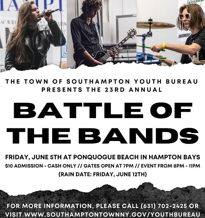 23rd Annual Battle of the Bands at Ponquogue Beach