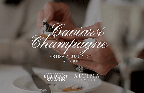Caviar and Champagne