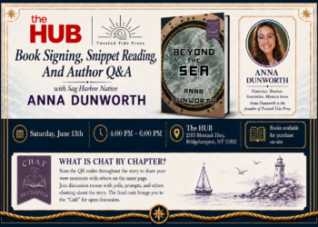 The HUB x Book Signing and Author Q&A with Sag Harbor Native Anna Dunworth