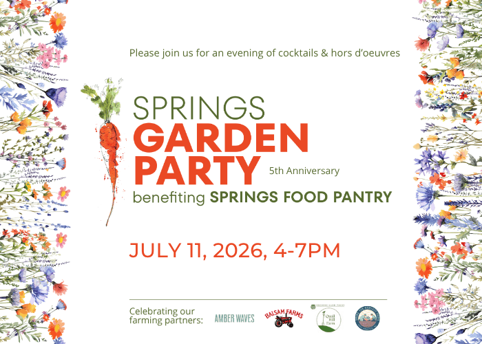 5th Annual Springs Garden Party