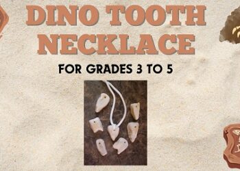 Dino Tooth Necklace at The Hampton Library