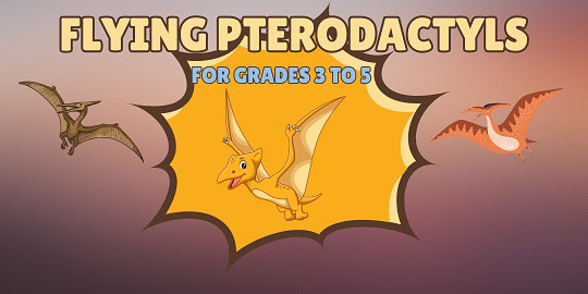 Flying Pterodactyls at The Hampton Library