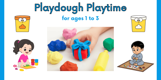 Playdough Playtime at The Hampton Library