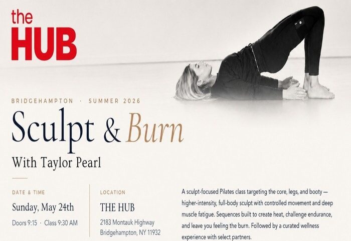 The HUB Sculpt & Burn With Taylor Pearl