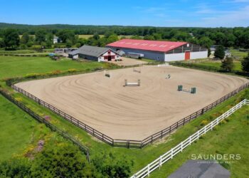 Rare Southampton Equestrian Compound Spans 15 Acres with Development Potential