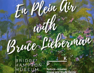 En Plein Air with Bruce Lieberman at the Pollock-Krasner House and Study Center