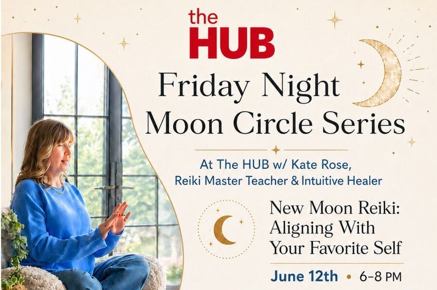The HUB x Friday Night Moon Circle Reiki