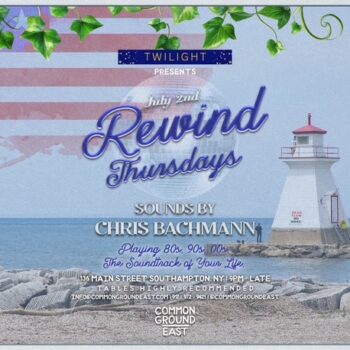 TWILIGHT presents the Rewind Dance Party at Common Ground East