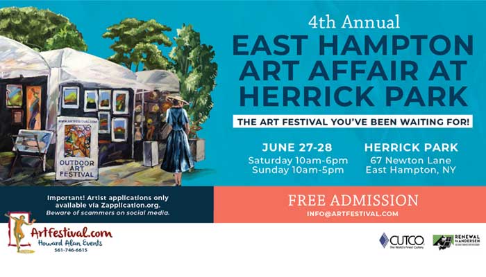 4th Annual East Hampton Art Affair at Herrick Park