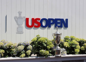U.S. Open Championship Trophy Arrives at Shinnecock Hills