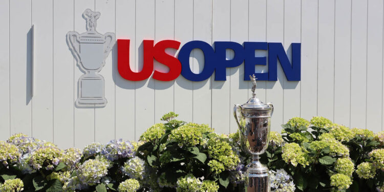 U.S. Open Championship Trophy Arrives at Shinnecock Hills