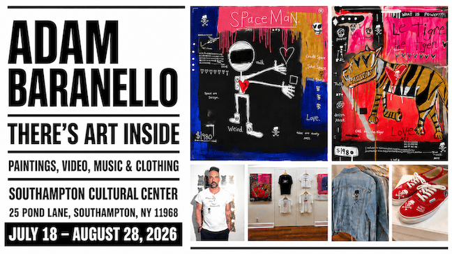 Adam Baranello "There's Art Inside" Art Exhibition