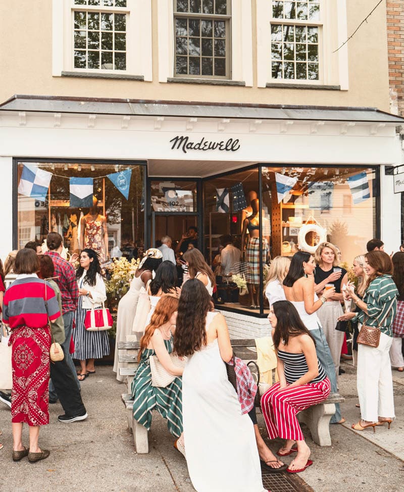 Sag Harbor just got a little more stylish. Madewell opened the doors to its newest women's store at 102 Main Street, and the celebration weekend that followed felt less like a typical retail opening and more like the whole village had been invited to a party.