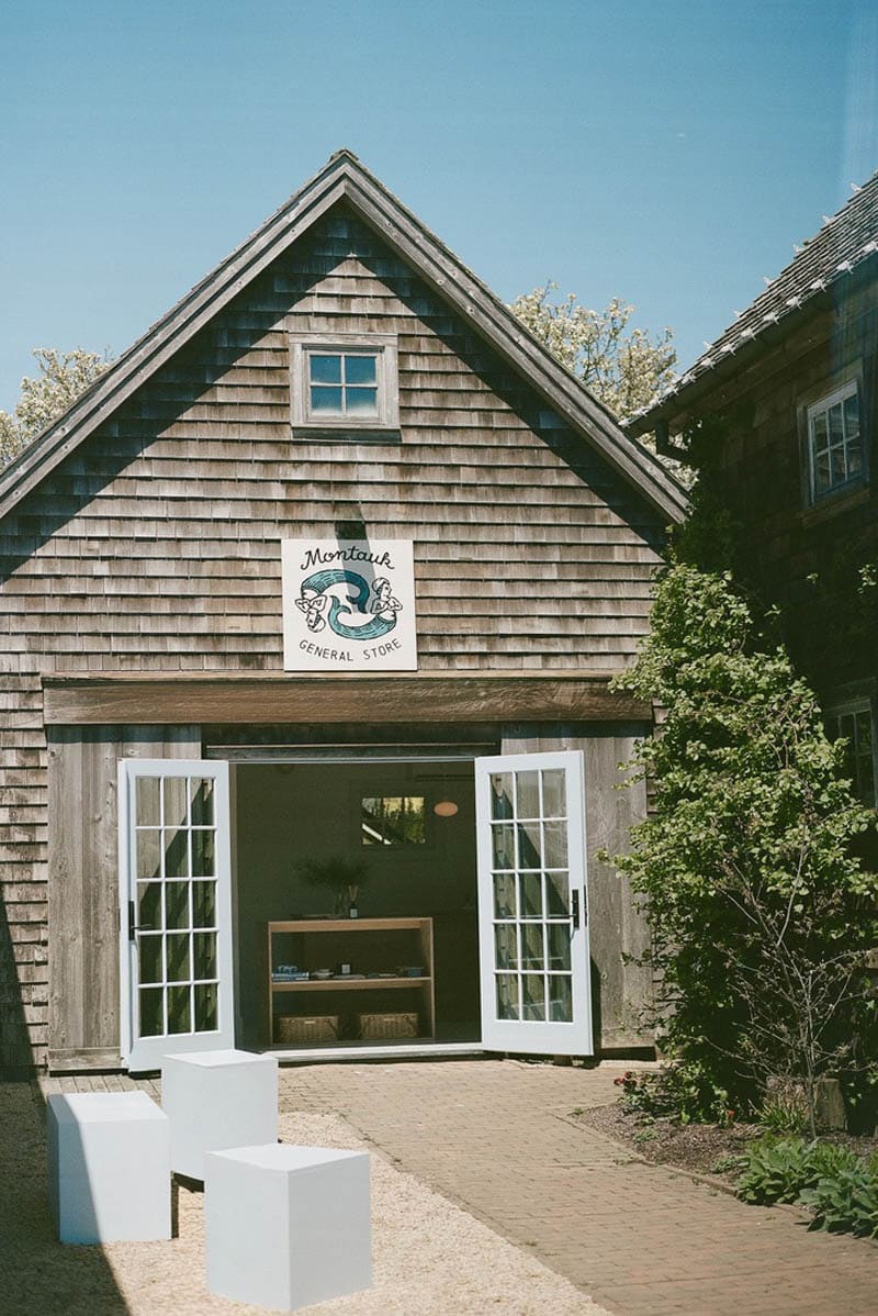 There's a stop on my Montauk map, and it might be my new favorite.

Montauk General Store just opened its first permanent storefront at 805 Montauk Highway, and walking in felt like stepping into a memory I didn't know I had. Think '80s Malibu surf shack meets midcentury design, driftwood textures, stainless steel finishes, and vintage coastal Americana all layered together in the most effortless way.