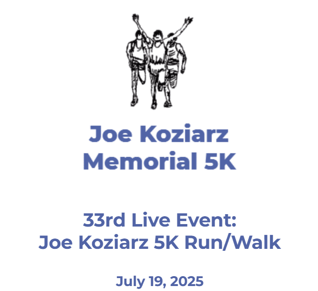 Joe Koziarz 5K Run & Walk