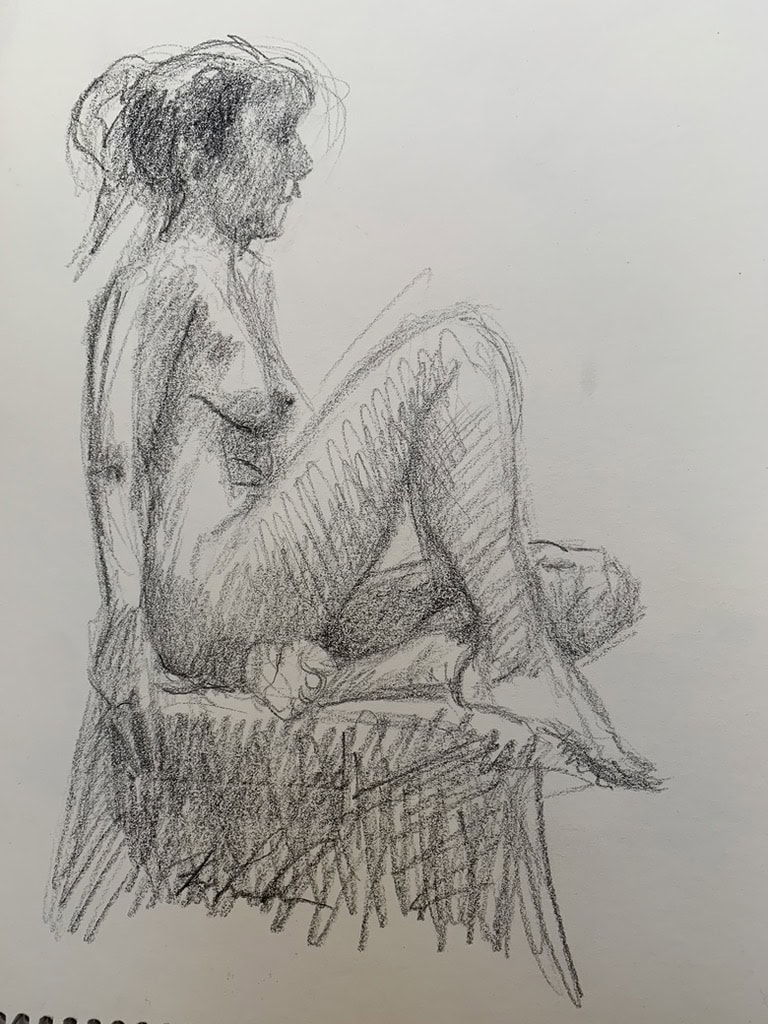 Life & Figure Drawing with instructor Bruce Lieberman