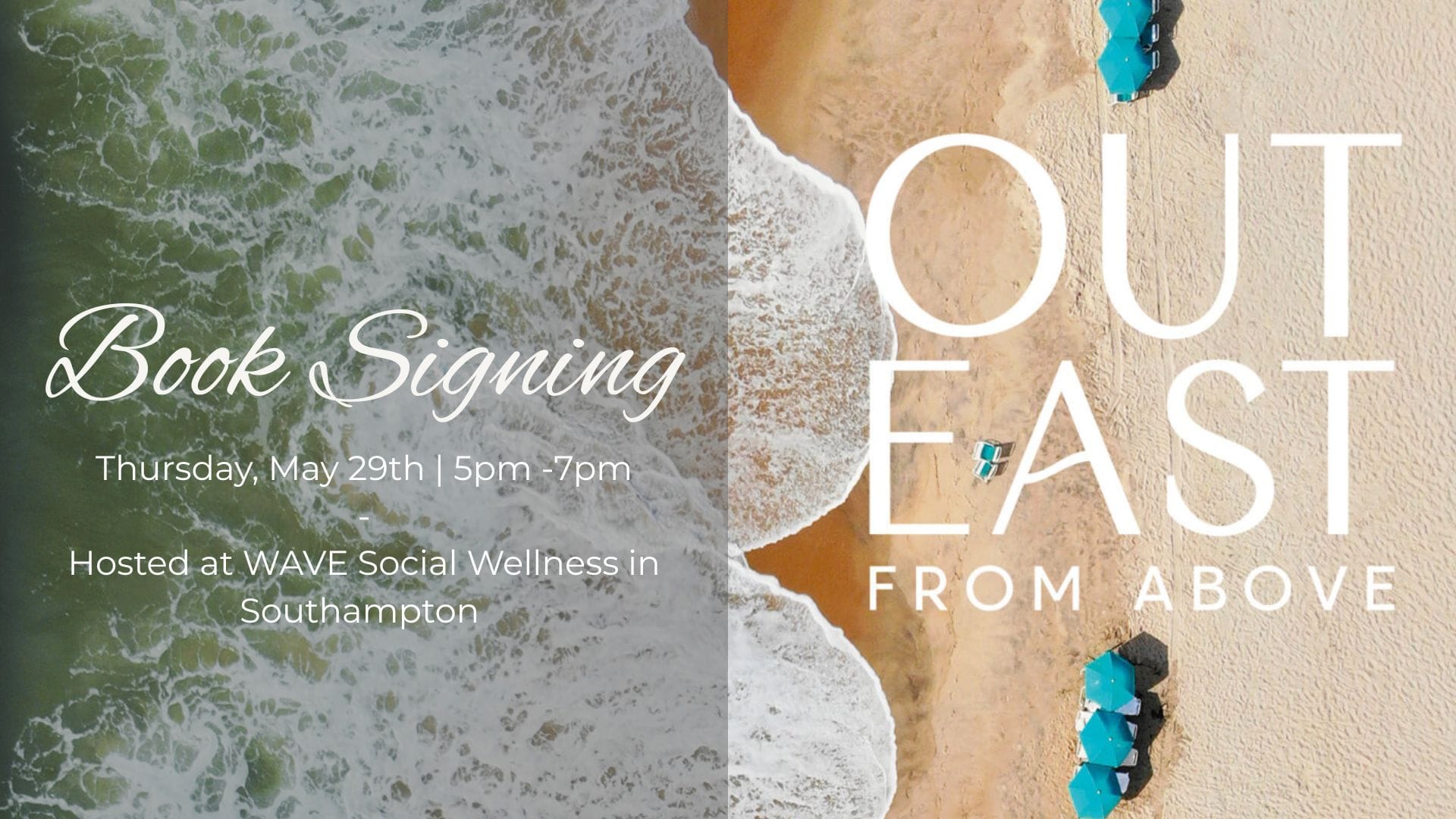 Book Signing – Out East From Above at WAVE