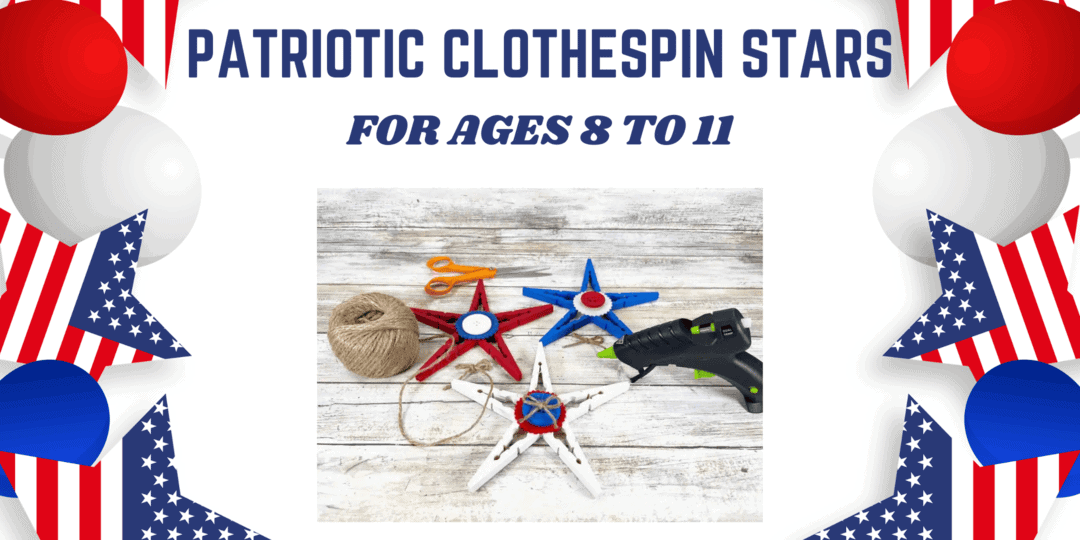 Patriotic Clothespin Stars