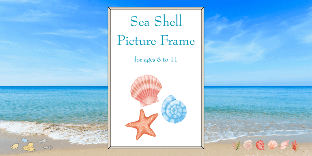 Sea Shell Picture Frame
