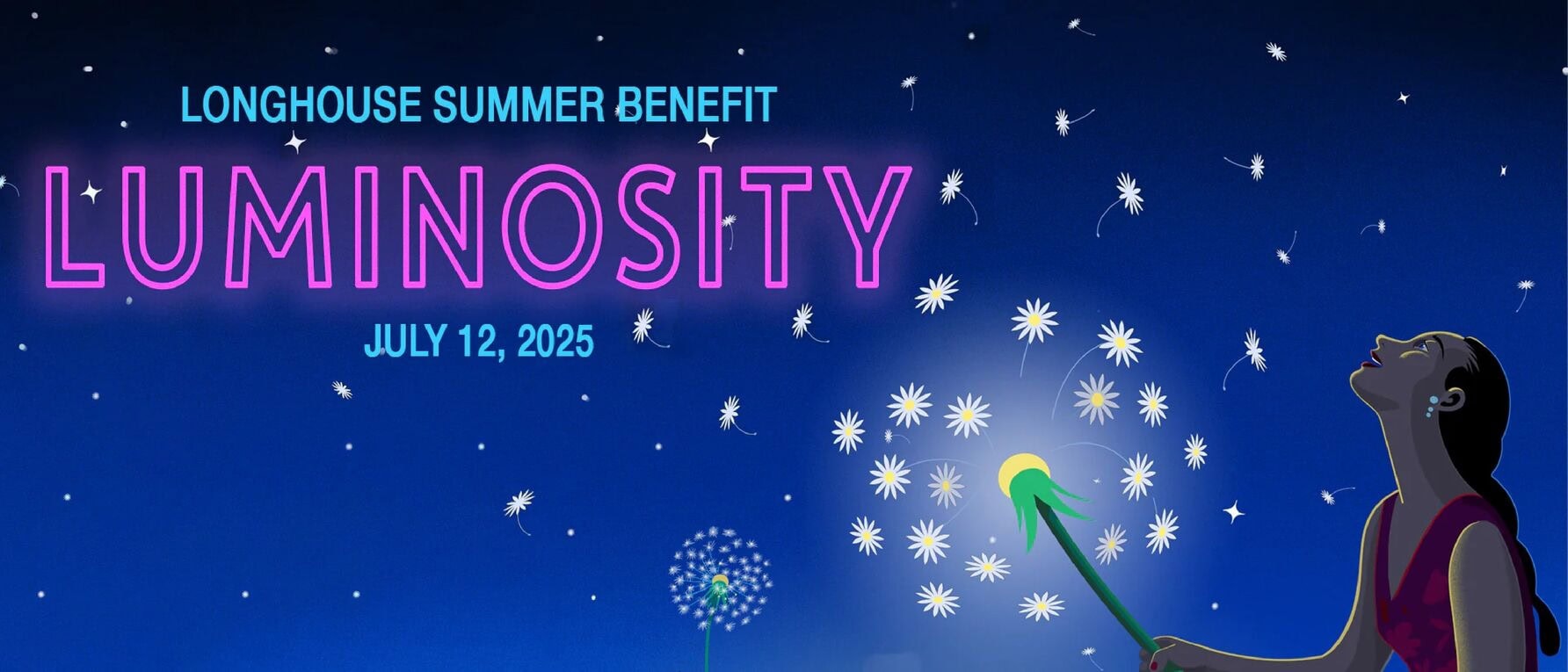 Luminosity – LongHouse Summer Benefit and Art Auction