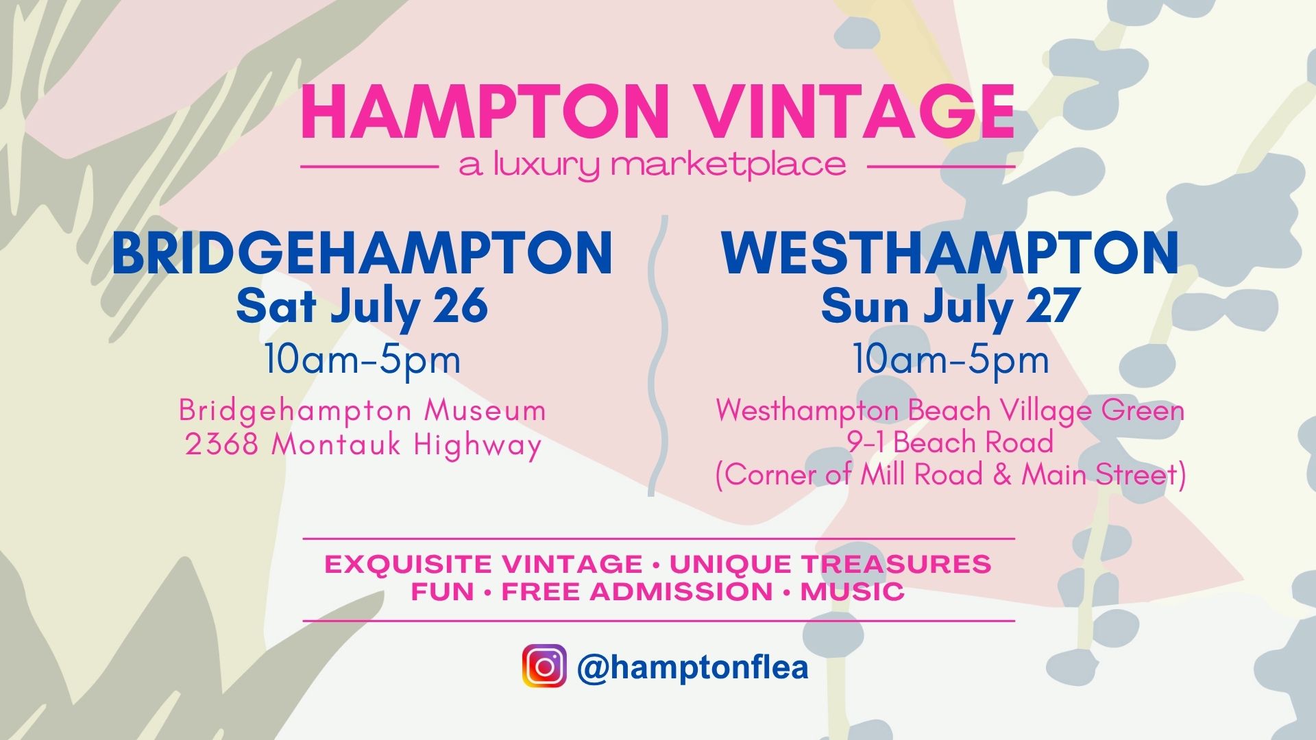 HAMPTON VINTAGE – A Luxury Marketplace