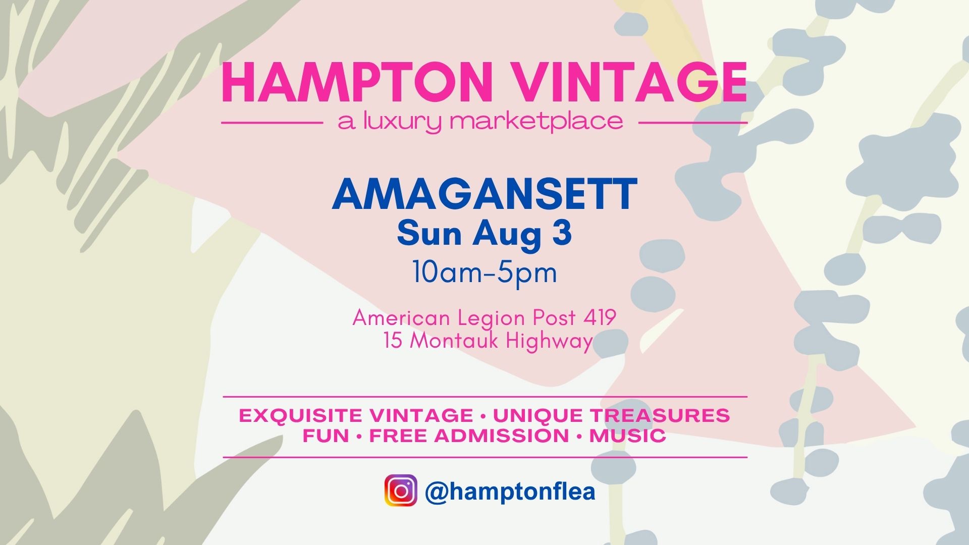HAMPTON VINTAGE – A Luxury Marketplace