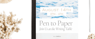 Pen to Paper Writing Table Workshop With Laura Rubin At The Baker House