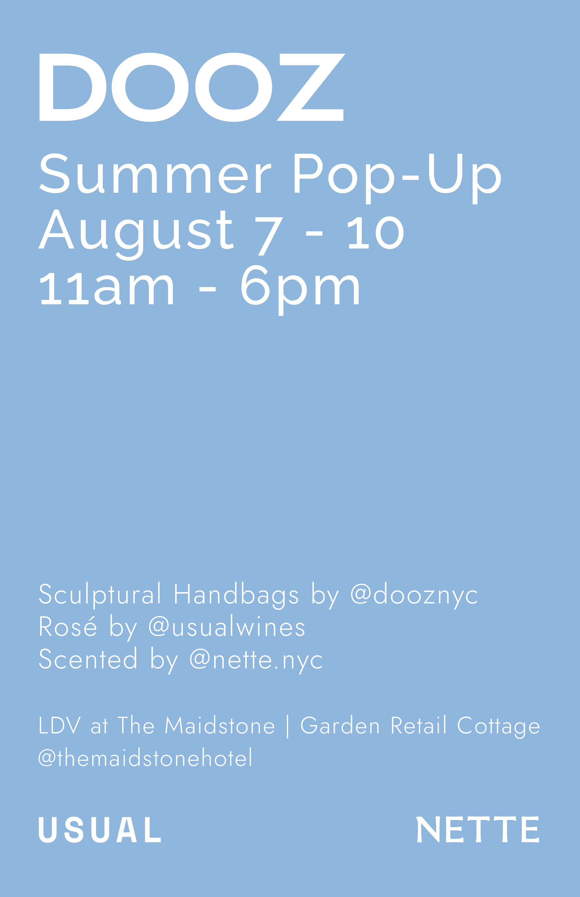 Dooz Pop-Up Shop