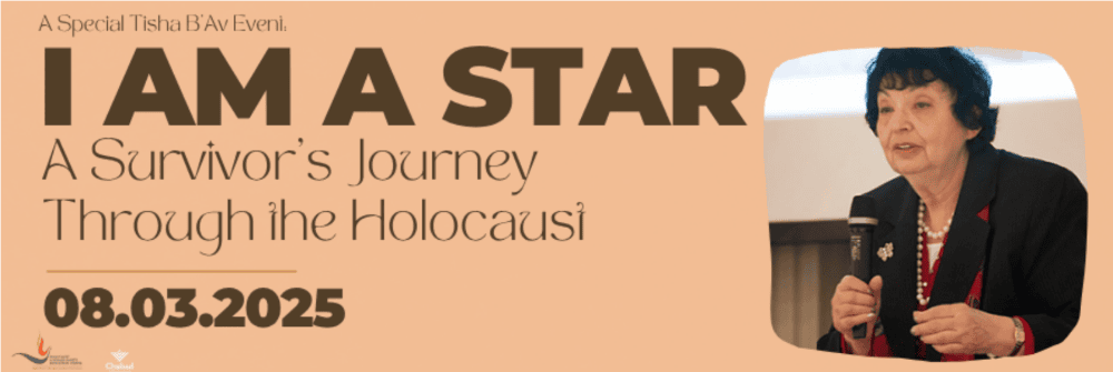 Holocaust Survivor Speaks: I Am A Star