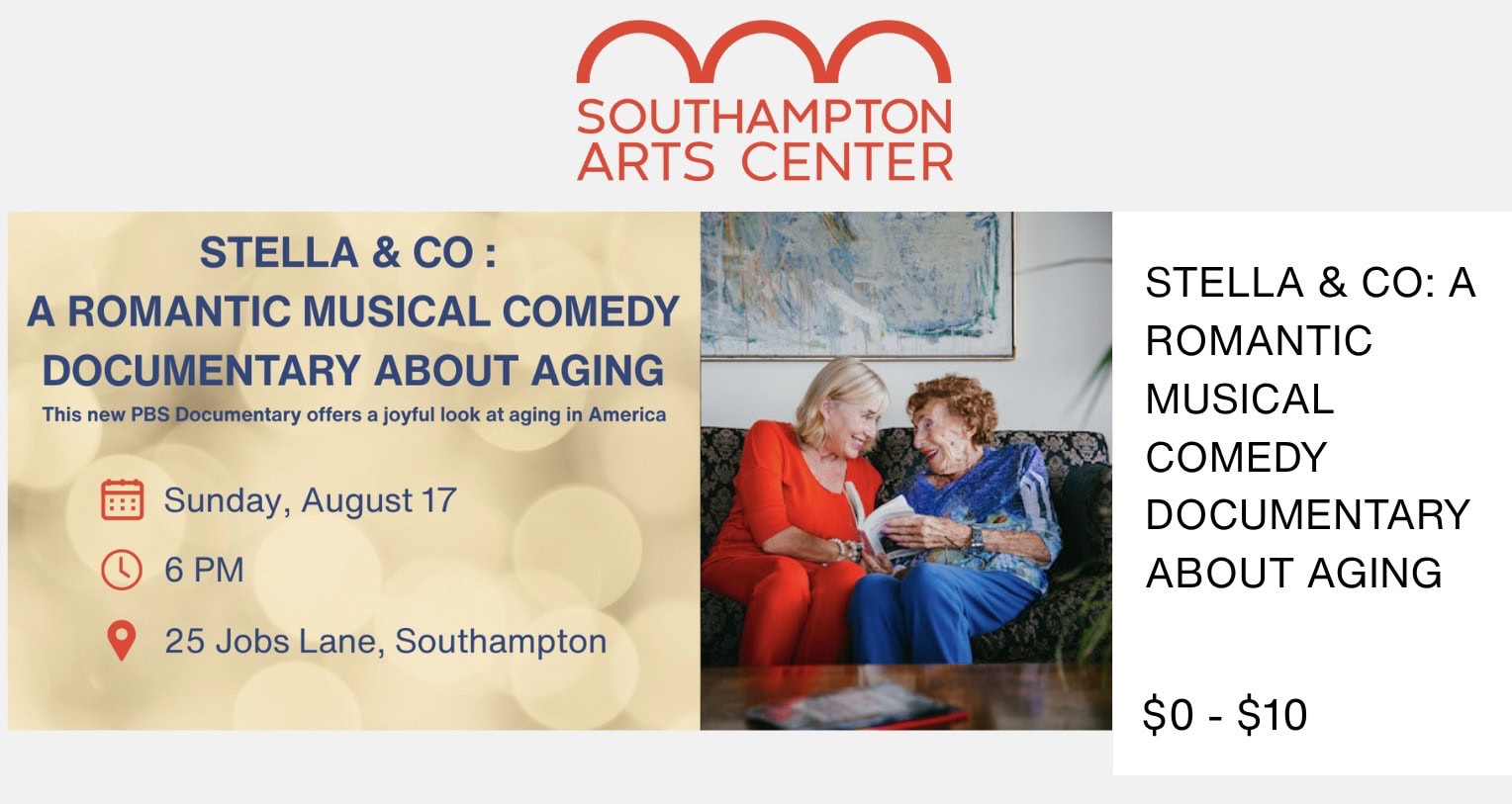 STELLA & CO : A ROMANTIC MUSICAL COMEDY DOCUMENTARY ABOUT AGING