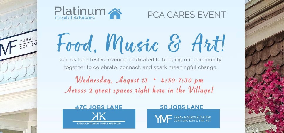 PCA CARES – ART & LIVE MUSIC