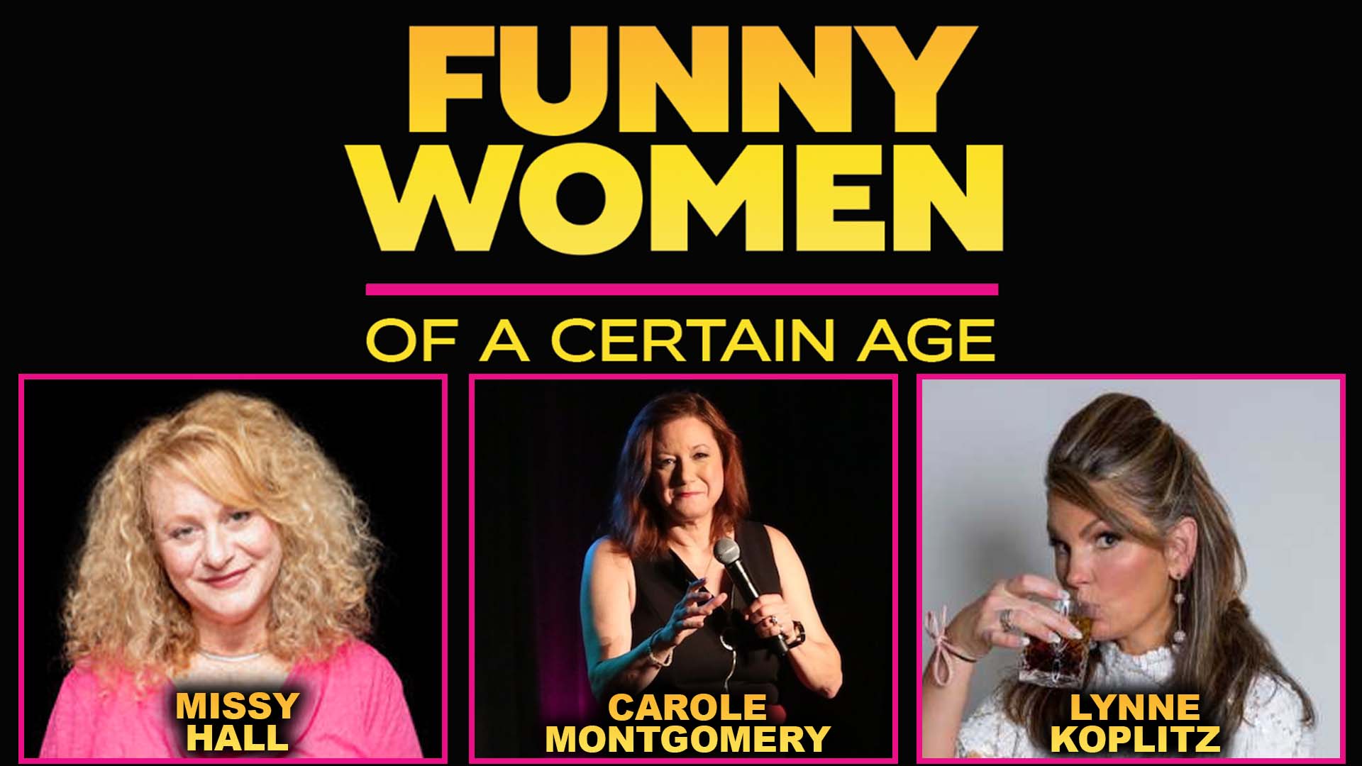 Funny Women of a Certain Age