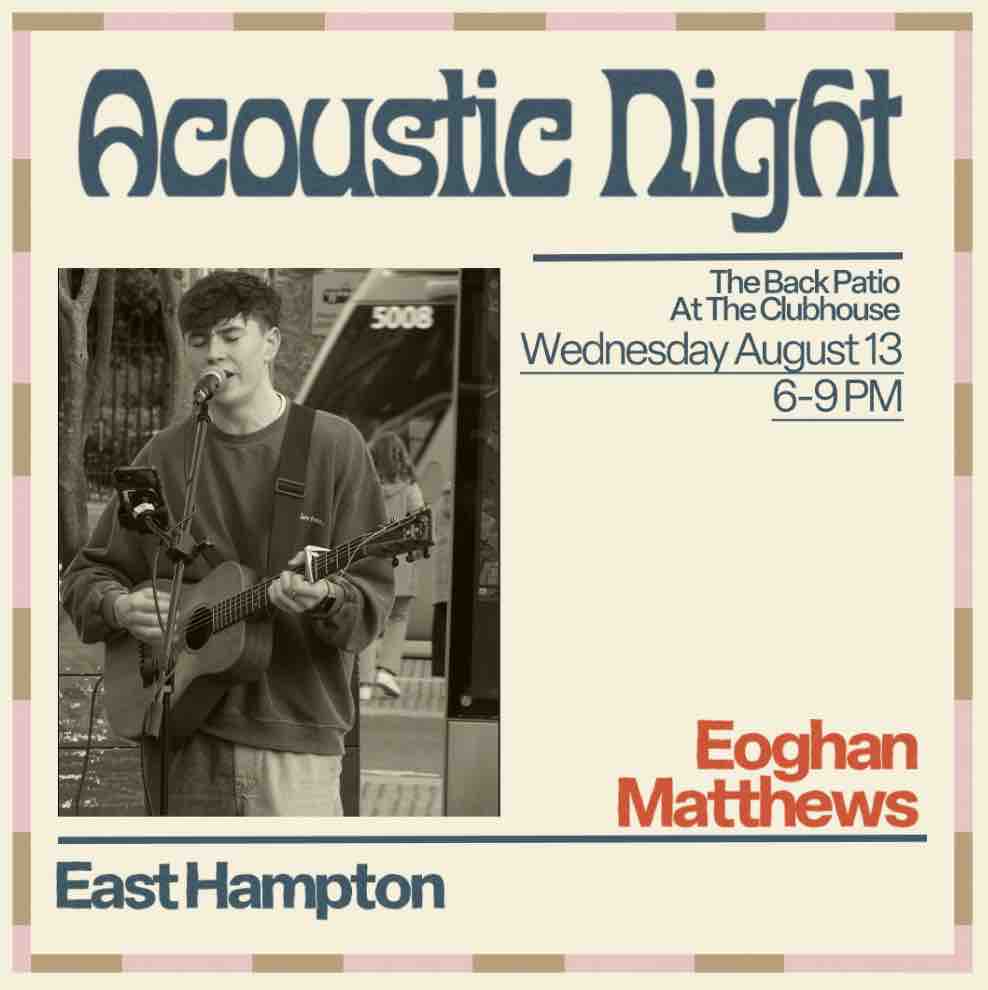 Eoghan Matthews @ The Clubhouse