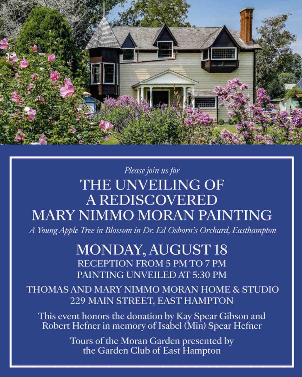 East Hampton Historical Society to Unveil Rediscovered Painting by Mary Nimmo Moran