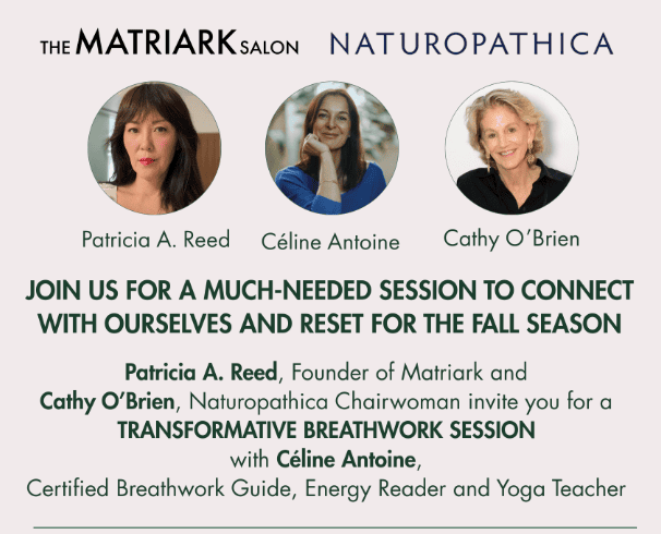 NATUROPATHICA x Matriark Transformative Breathwork Session at Topping Rose House