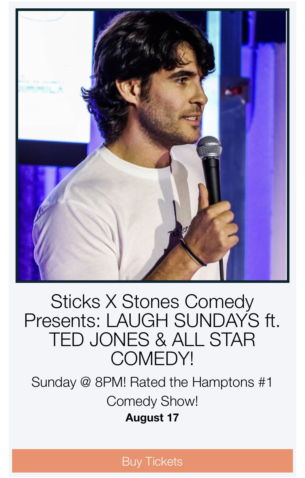 Sticks & Stones Comedy Presents: Hamptons Comedy Film Fest +TED JONES