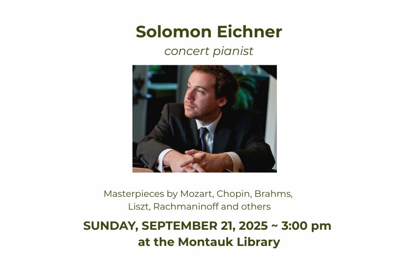 SOLOMON EICHNER, concert pianist