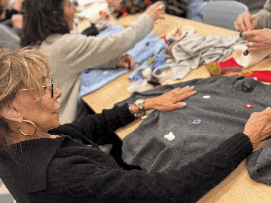 ART SOCIAL: HOLIDAY SWEATER FELTING WITH LAURIE LAMBRECHT