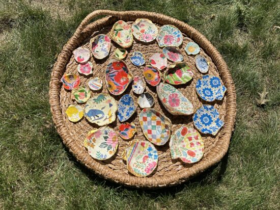 ART SOCIAL: SHELL DECOUPAGE WITH HEIDI WRIGHT STEVENS