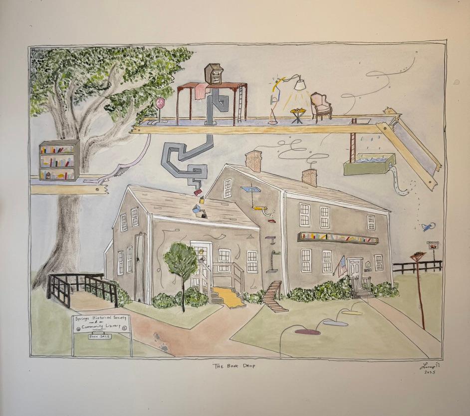Arts and Archives presented by Springs Historical Society and Community Library, Opening Reception, September 13 Ashawagh Hall