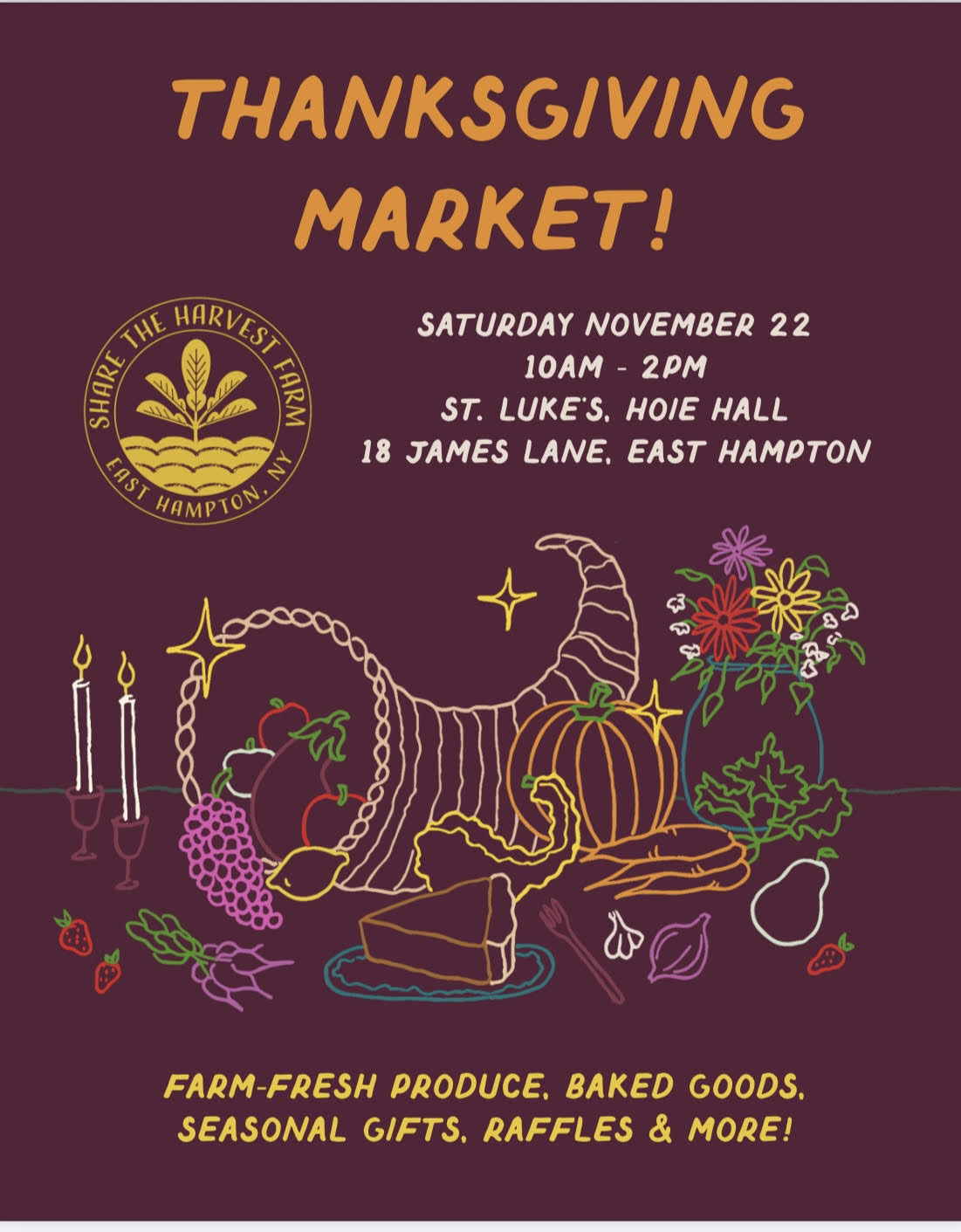 Share the Harvest Farm’s Thanksgiving Market